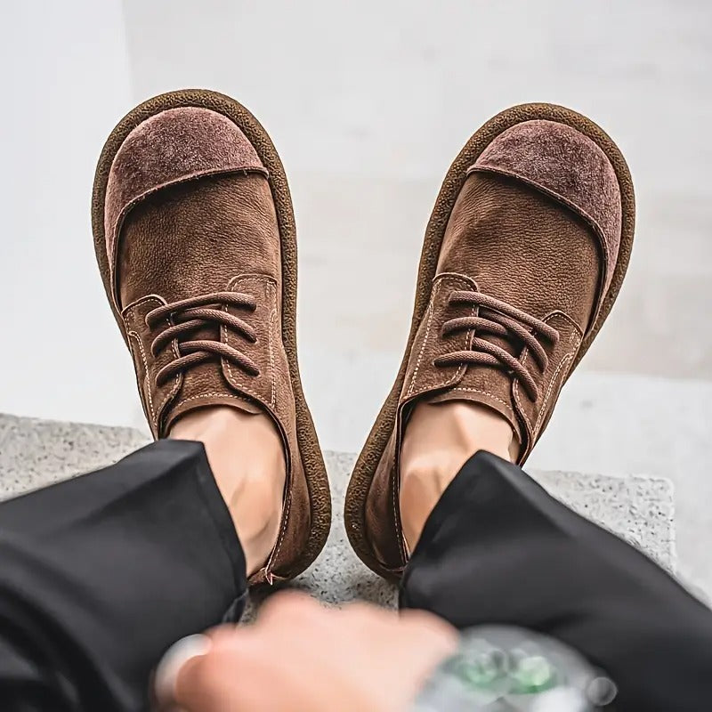 Hylke | Bruine casual veterschoenen