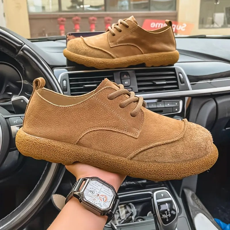 Hylke | Bruine casual veterschoenen