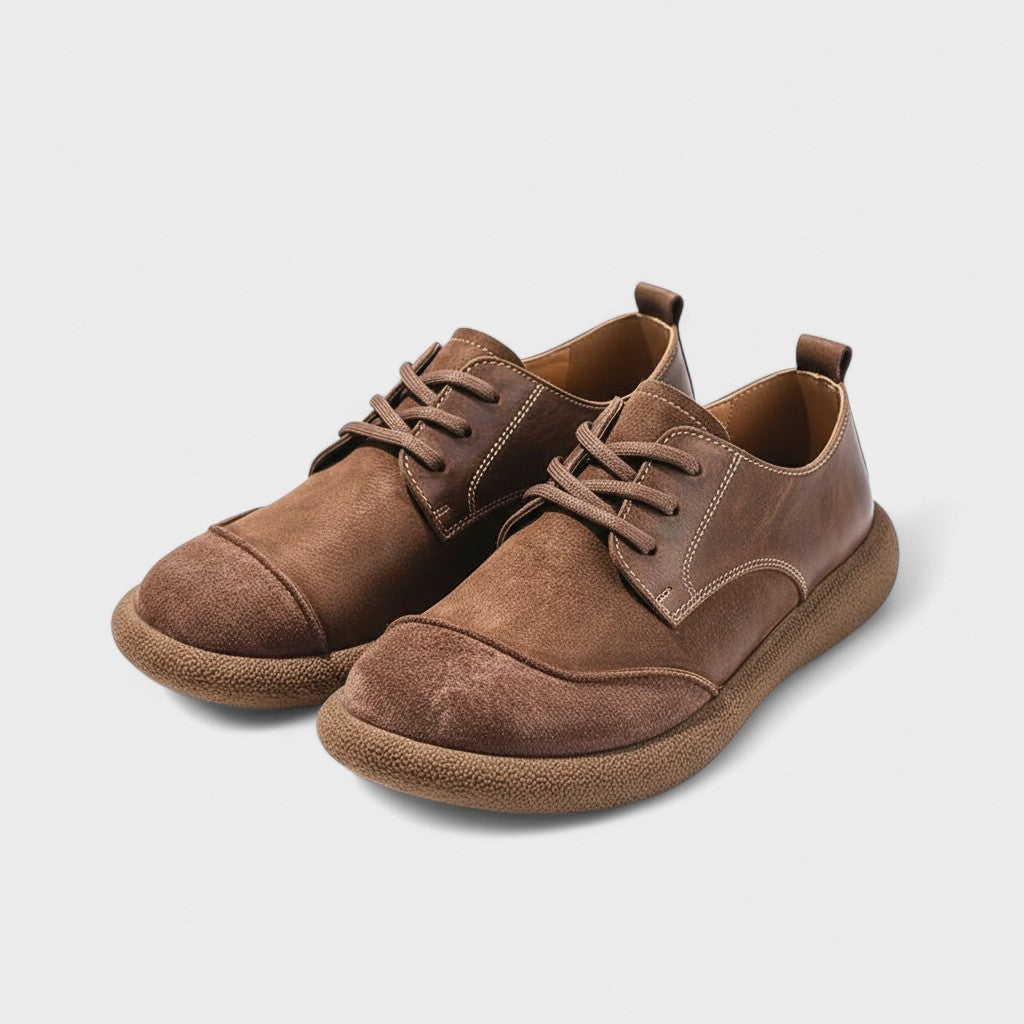 Hylke | Bruine casual veterschoenen