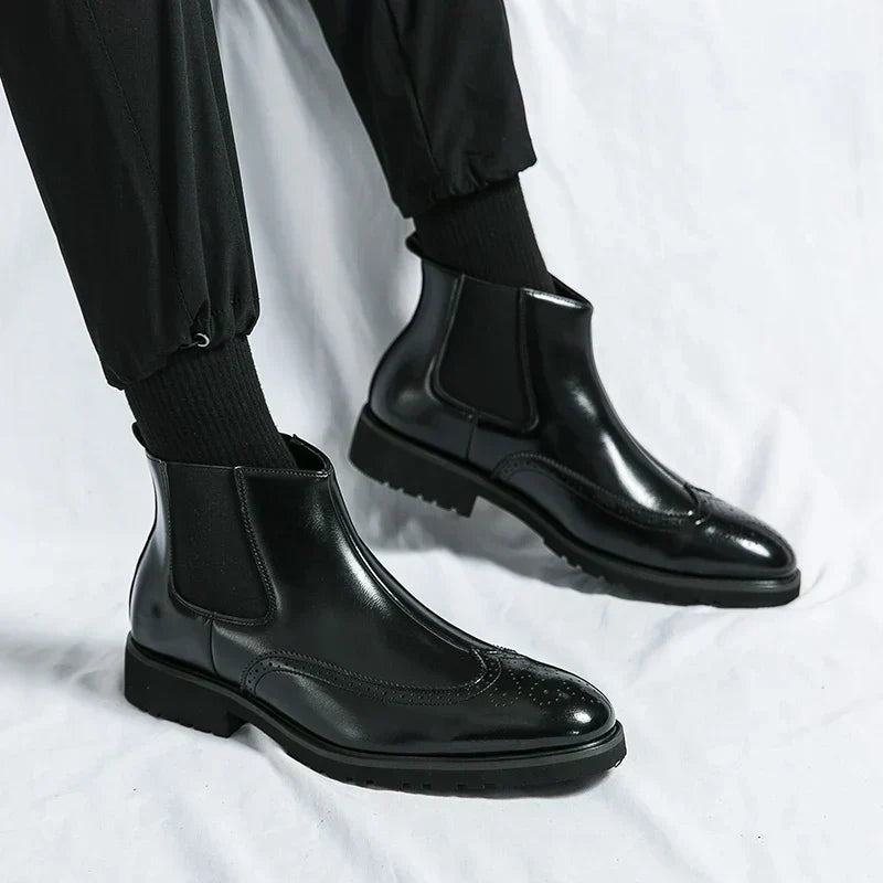 Lammert | Zwarte chelseaboots