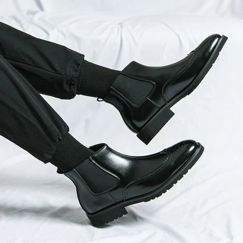 Lammert | Zwarte chelseaboots