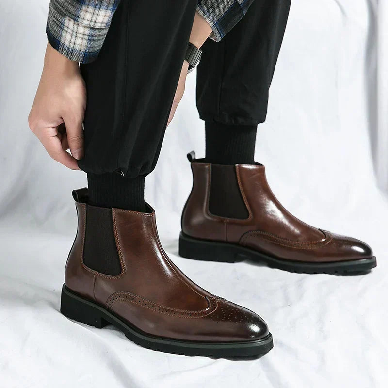 Lammert | Zwarte chelseaboots