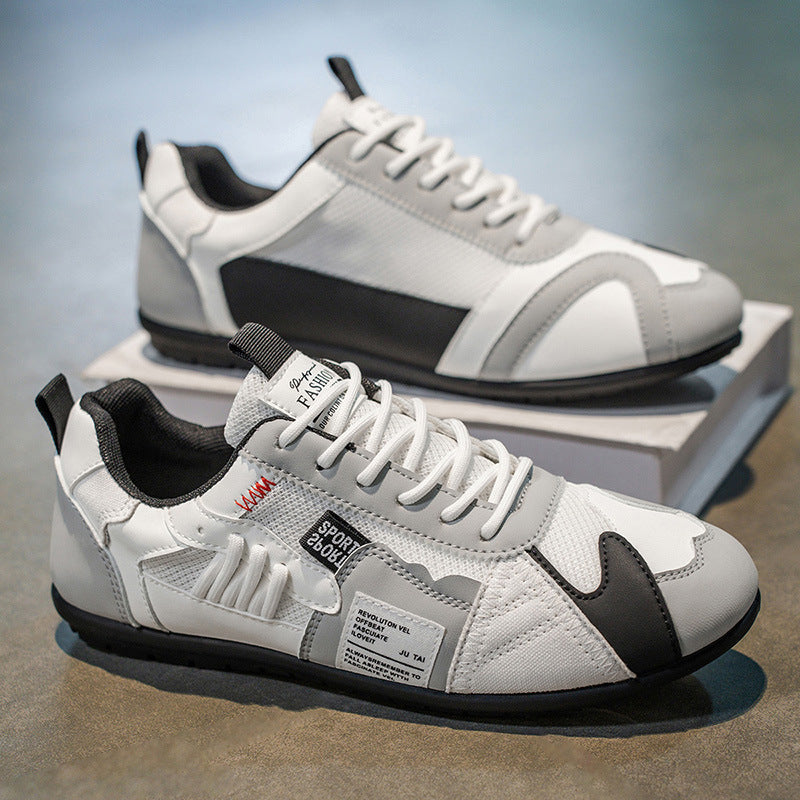 Lennard | Retro sneakers met kleurvlakken