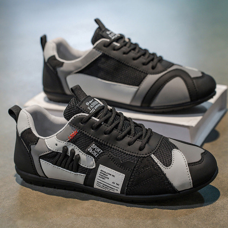 Lennard | Retro sneakers met kleurvlakken