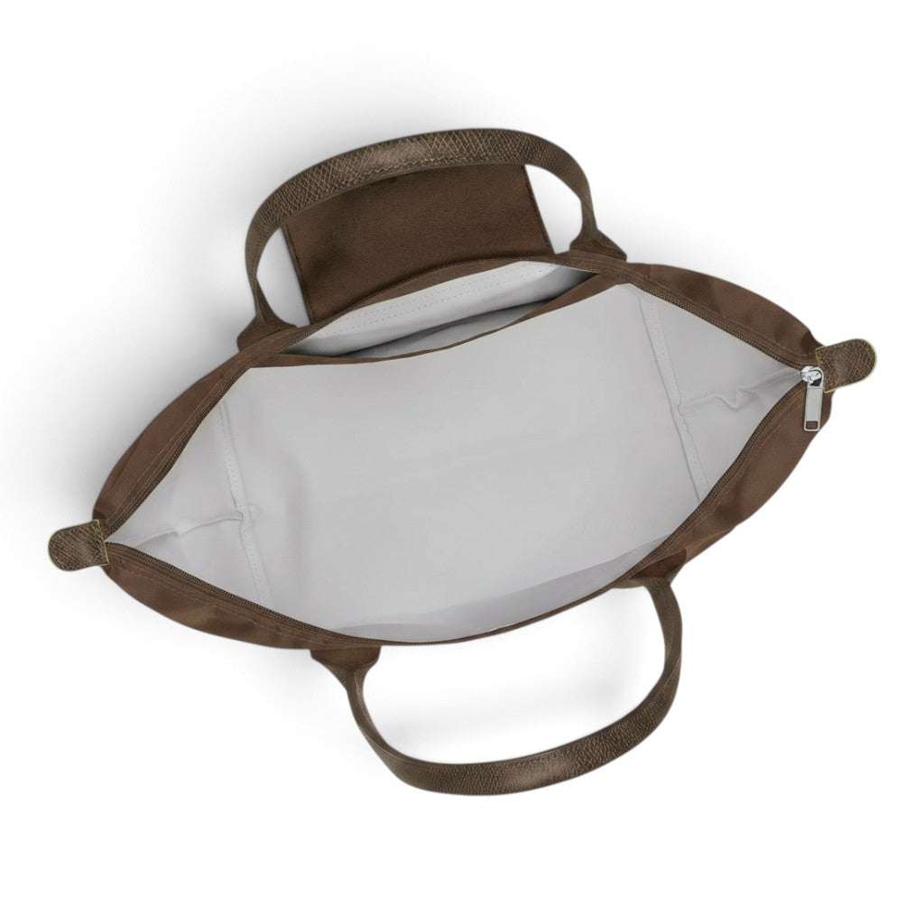 Maaike | Grote opvouwbare shopper in taupe