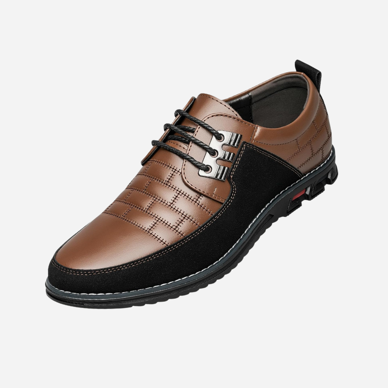 Maikel | Zwarte smart-casual schoenen