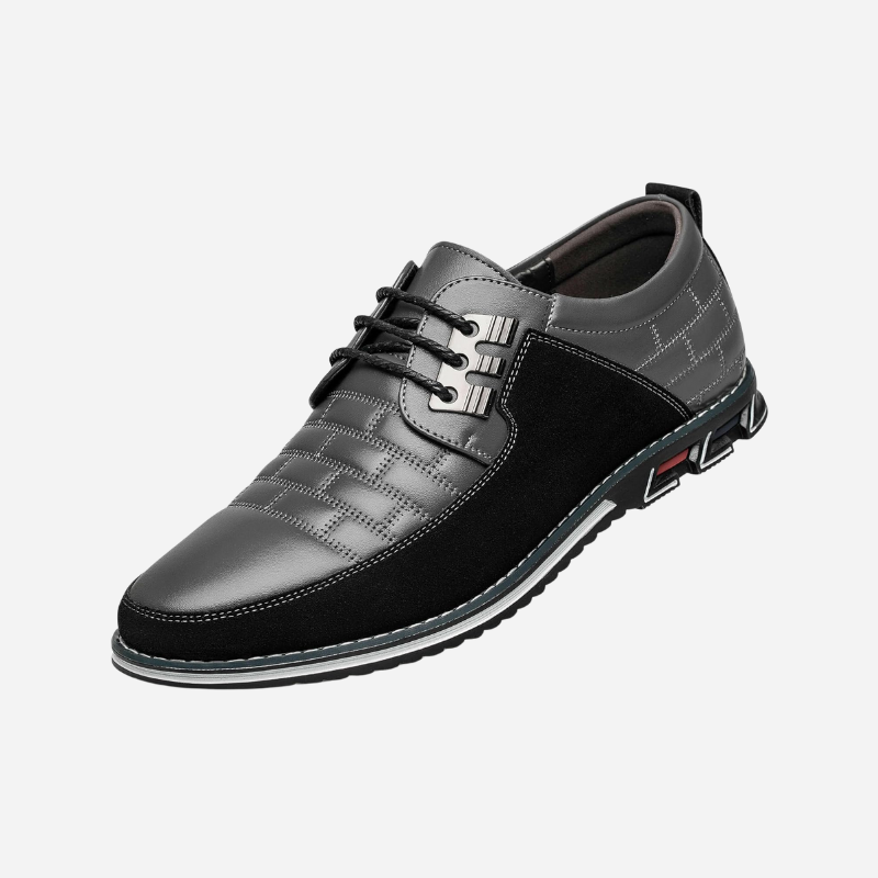 Maikel | Zwarte smart-casual schoenen