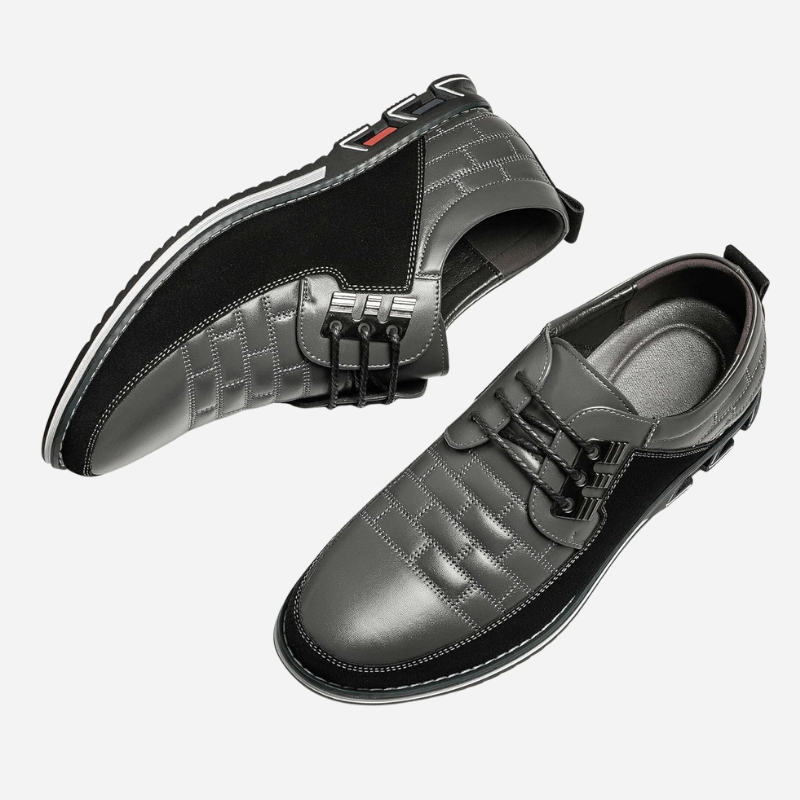 Maikel | Zwarte smart-casual schoenen