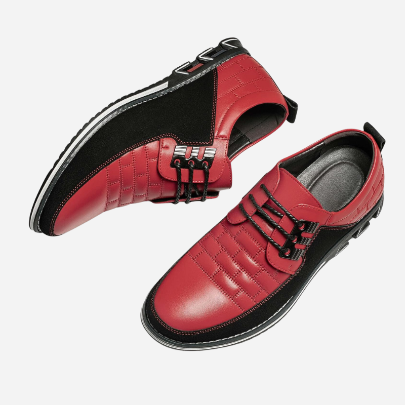 Maikel | Zwarte smart-casual schoenen