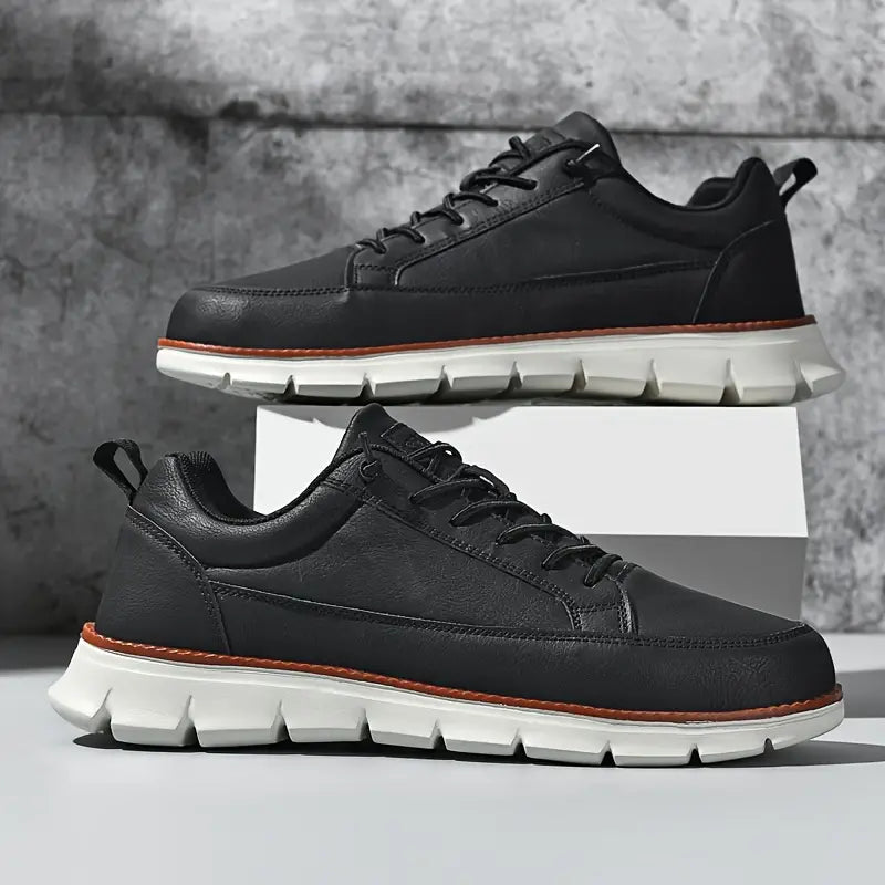 Nick | Marineblauwe casual sneakers