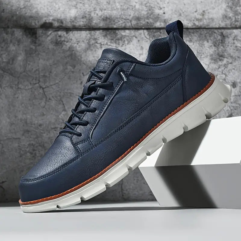Nick | Marineblauwe casual sneakers