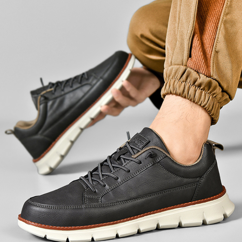 Nick | Marineblauwe casual sneakers