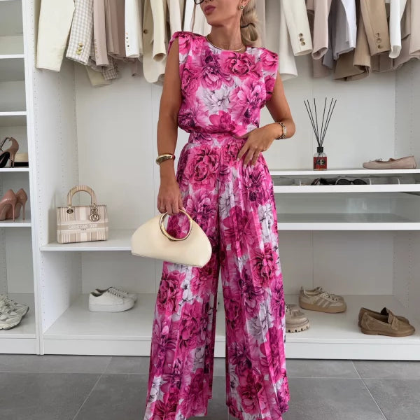 Marian - Elegant Plissé Ensemble