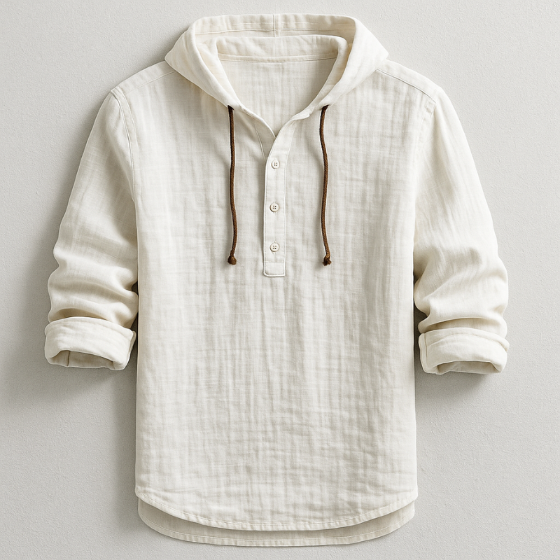 Noud | Marineblauw casual overhemd