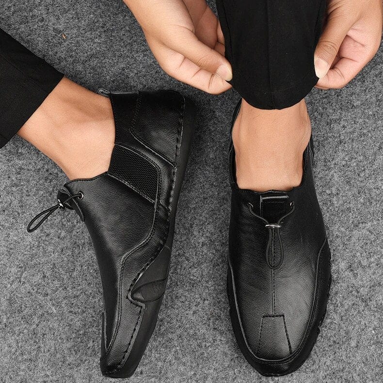 Pascal | Crèmekleurige instapschoenen