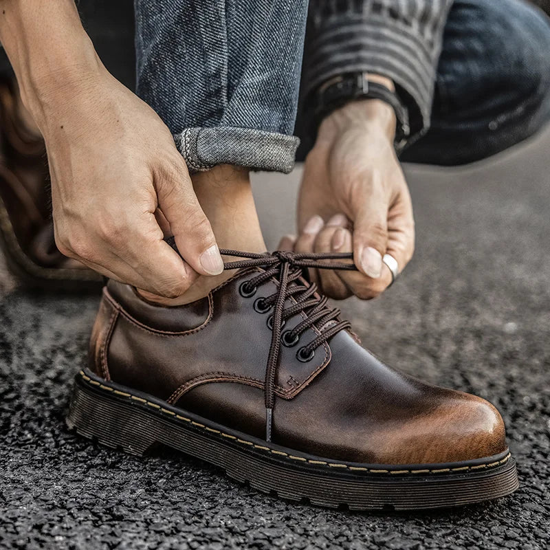 Pauwel | Bruine derbyschoenen