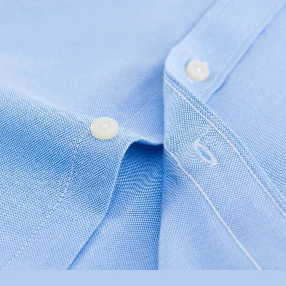Quint | Mintgroen overhemd met button-downkraag