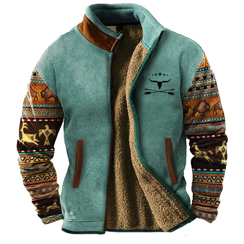 Sil | Camelkleurig fleecejack met dessinmouwen