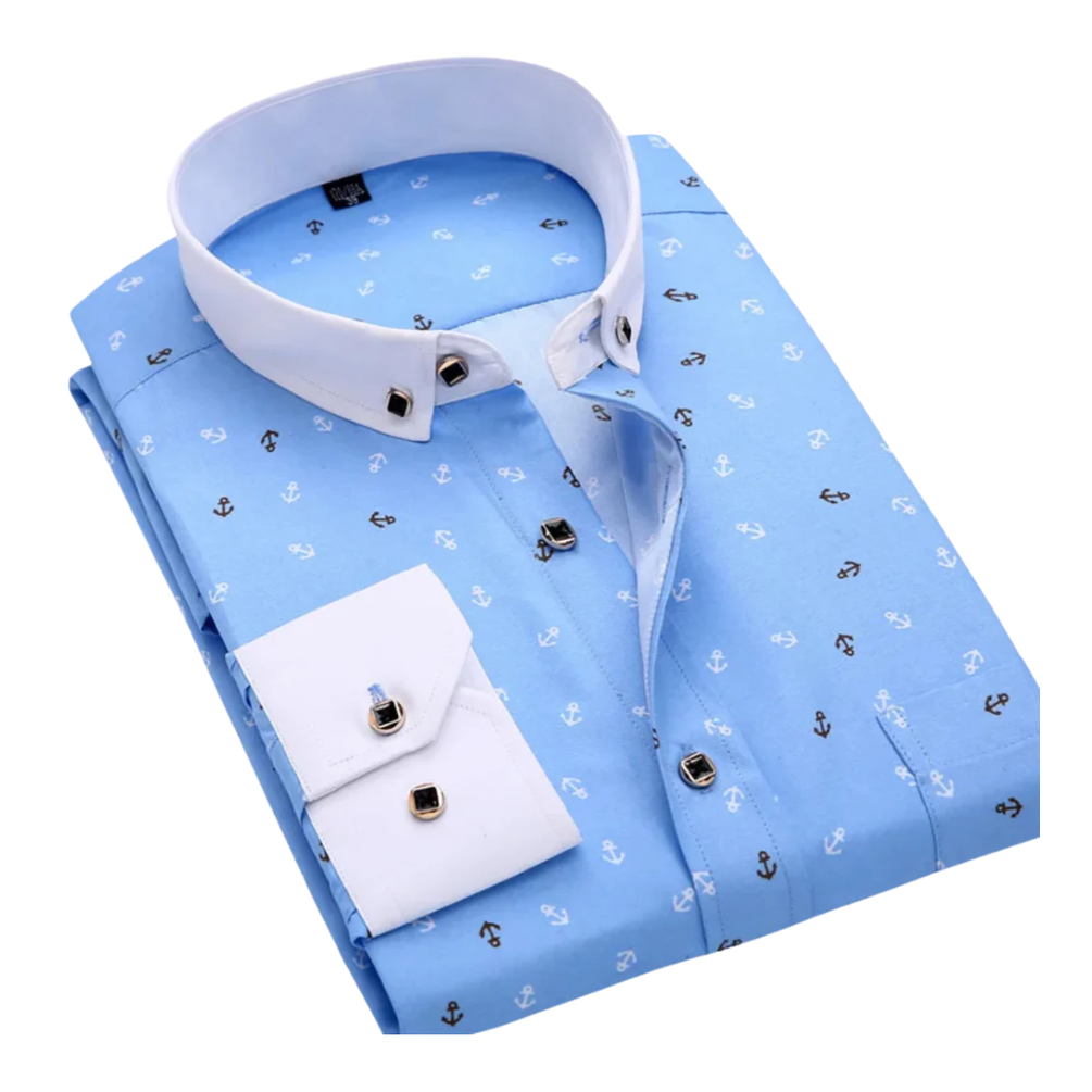 Thijmen | Overhemd met tropische print