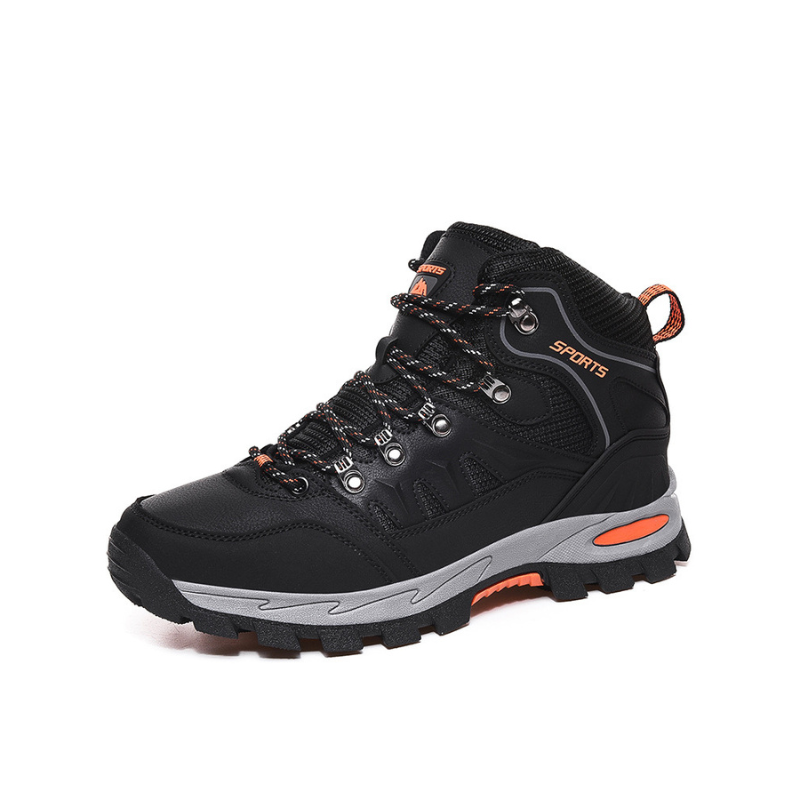 Tom | Zwarte hoge bergschoenen