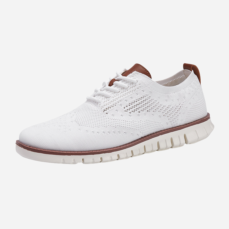 Twan | Zwarte gebreide sneakers