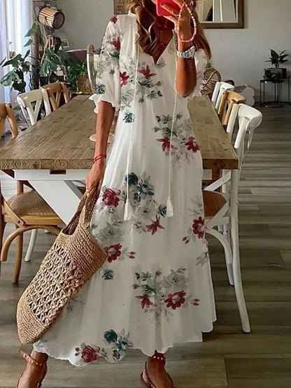 LUNA | MIDDEN BOHO STIJL JURK ZONDER MOEITE