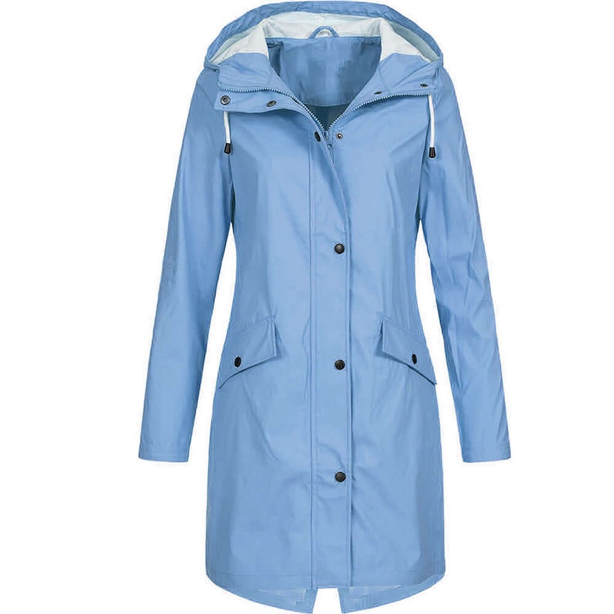 Willow | Gevoerde waterdichte trenchcoat met capuchon