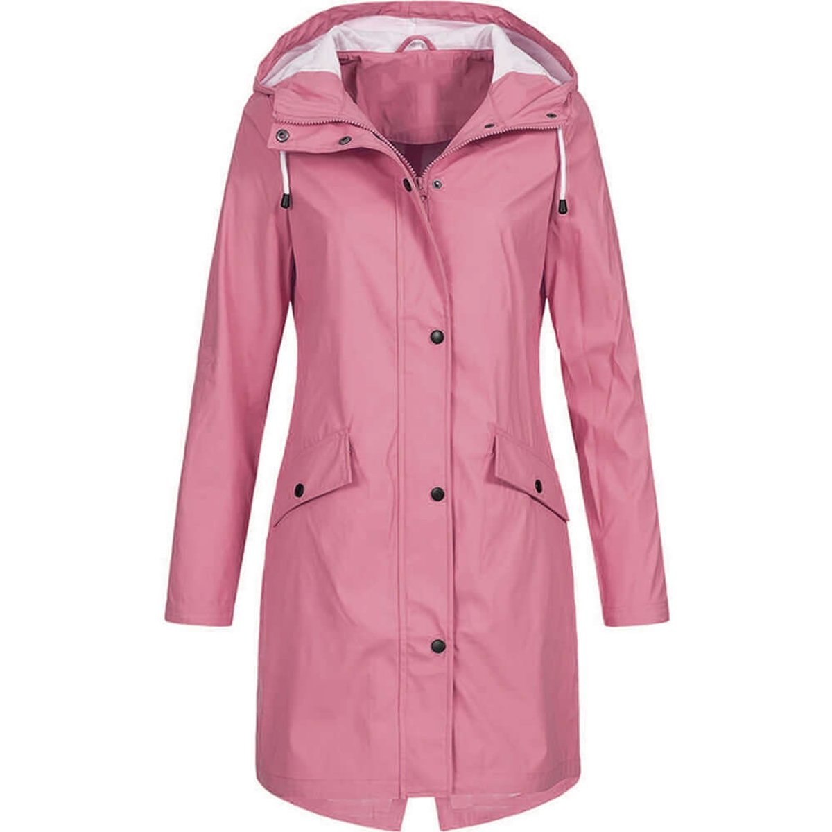 Willow | Gevoerde waterdichte trenchcoat met capuchon